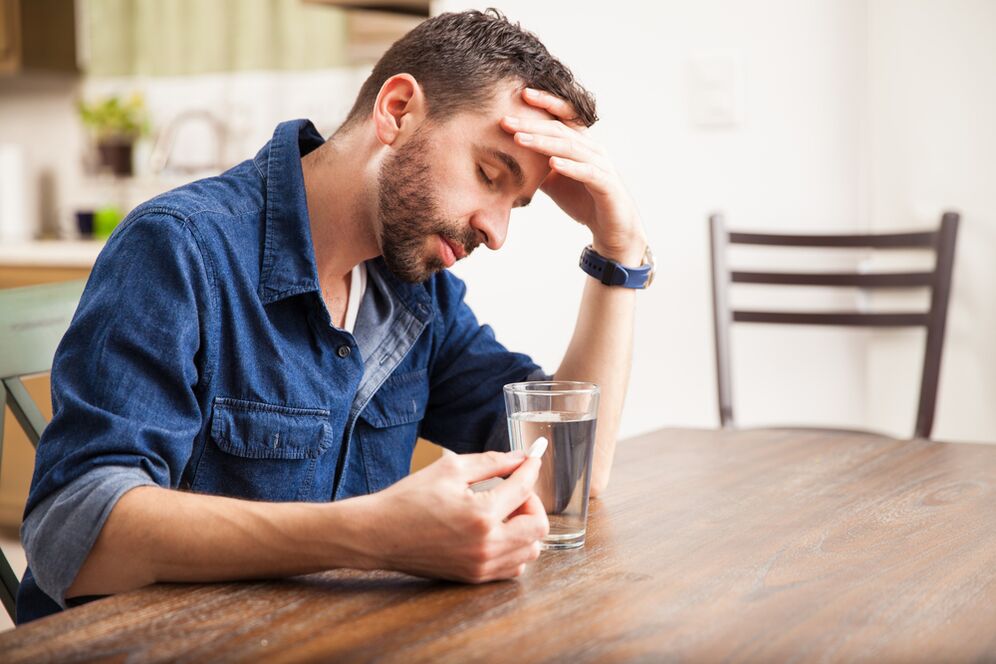 Anti -inflammatory and non -steroidal drugs for the treatment of prostatitis in a man