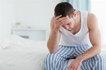 Severe illness is one of the symptoms of acute prostatitis