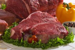meat and vegetables for prostate